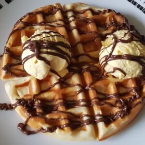 Vanilla with chocolate (Baked O Logy)