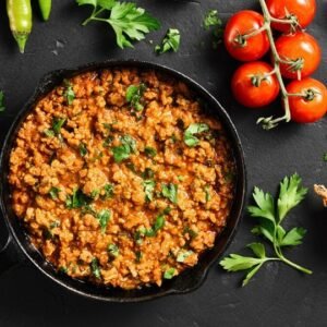 Chicken Keema Full plate