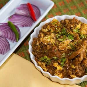 Egg Chicken Tadka 1 plate